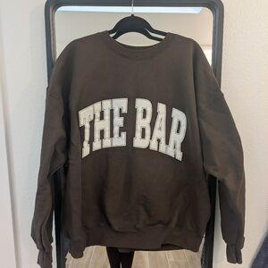 The Bar Varsity Crewneck Sweatshirt (Sold Out)
